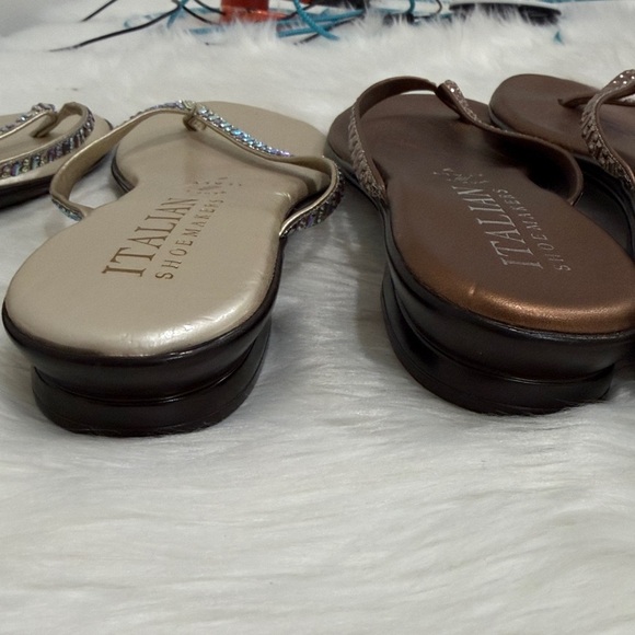 Italian Shoemakers Sz7 bundle of 2 pair sandals - Picture 4 of 6